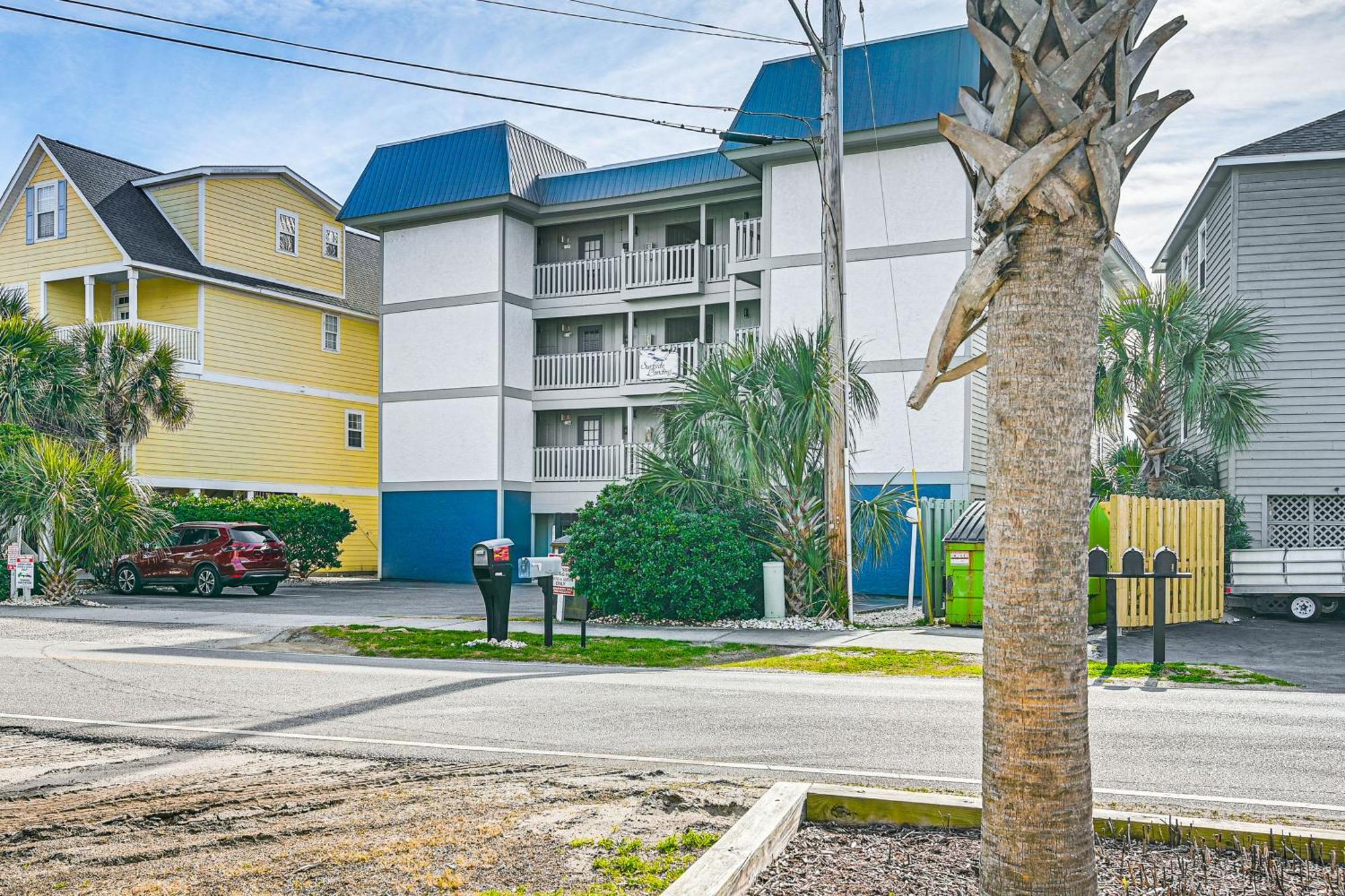 On-The-Beach Escape Oceanfront In Surfside! Myrtle Beach Extérieur photo